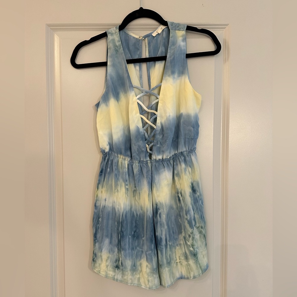 Tie dye romper